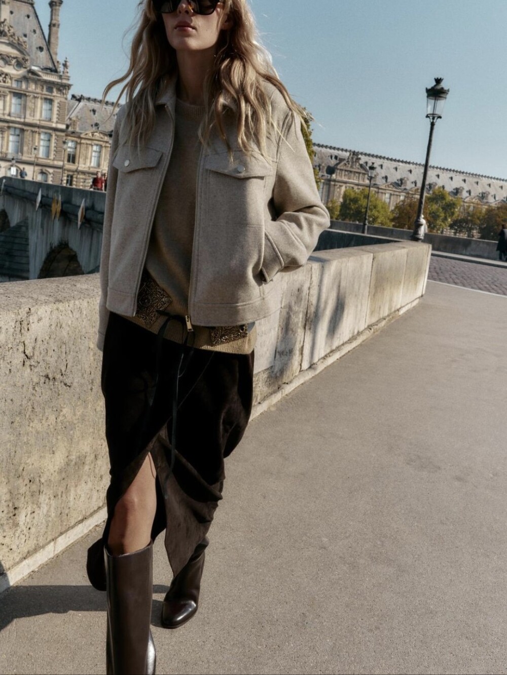 Zara SOFT Zip-UP Jacket